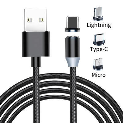 Wholesale High-Speed USB Cables For Cellphone New Charging Data Cable With Magnetic Gift Box For Computer Barcode Scanner Use