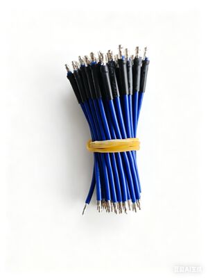 Blue Single-Ended Heat Shrink Tube Pre-Tinned Electronic Wire