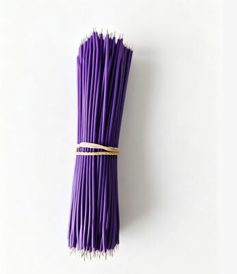 Purple Tinned Copper Wire Electronic Connecting Cable