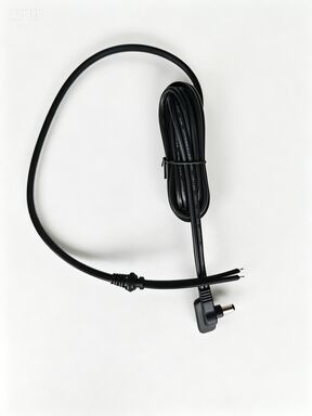 Right Angle DC Male Plug Bare Wire Power Cable, DC Power Cord For CCTV/LED/Car