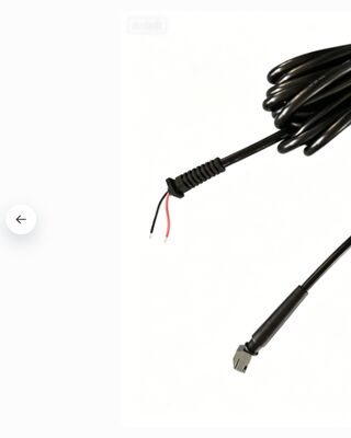 4-Pin Male Plug Bare Wire Extension Cable For Car Reverse Camera, DC Power Cord For Vehicle Backup Camera