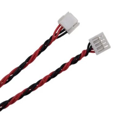 Custom Wire Harness With JST 1.25mm Pitch Connector And Customized Length ISO9001 Certified Electronic Wiring Harness