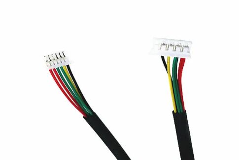 28AWG Custom Wire Harness PH 5 Pin Female 2.0mm Pitch To SHLP 6 Pin 1.0mm Pitch