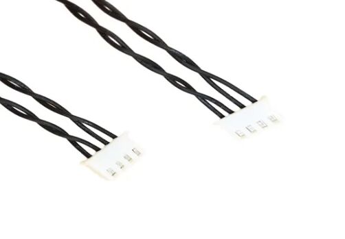 UL10086 ETFE Insulation High Temperature Wire And Cable With 4 Pin Jst - Xh Connector