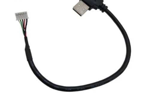 Usb A With 5 Pin Jst Connector Ph 5-Pin To Usb A Male Right Angle 90 Degree Plug Cable