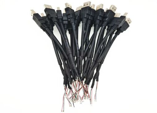 Usb A Plug To 4 Pin 0.8mm Pitch Jst Sur 4 Crimp Connector Cable Harness With 32 Awg