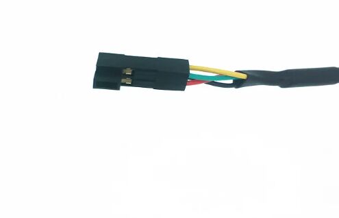 Both Ends Dupont Cable Connector Assembly 4 Pin 2.54mm Pitch Female To Female Connector