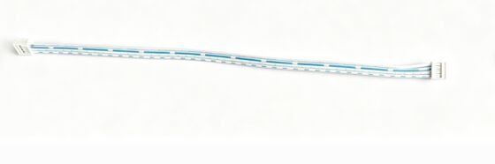 4Pin PH2.0 Wire Harness, Blue White Flat Ribbon Cable, Male To Male
