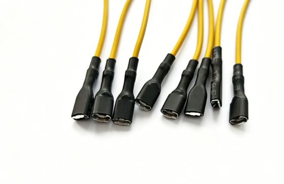 Single-End Spade Terminal Wire With Insulated Sheath