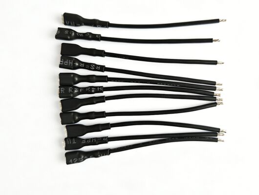 Micro USB Male To Open End Power Cable With Heat Shrink