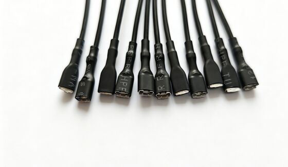 Micro USB Male To Open End Power Cable With Heat Shrink