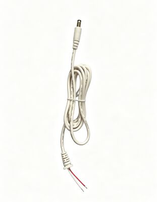 5.5×2.1mm DC Power Extension Cable With Stripped Tinned Bare Leads