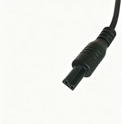 2-Pin Male To Bare Wire Power Cord With Ferrite Core, Pure Copper Cable For CCTV LED Strip Light