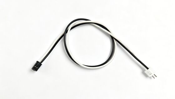 1.25mm Pitch To 2.0mm Pitch 2P Black And White Electronic Wire