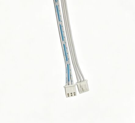 PH2.0/XH2.54 3-Pin Male-To-Female Ribbon Cable, Blue & White Color Printed Terminal Wire