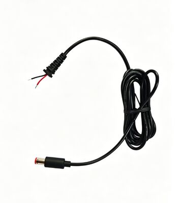 Heavy-Duty Copper DC 5.5×2.1mm Male To Bare Wire Power Extension Cable For CCTV/LED Devices