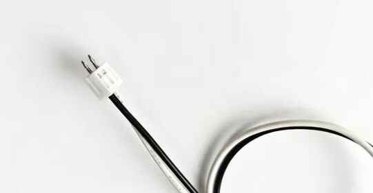 1.25mm Pitch To 2.0mm Pitch 2P Black And White Electronic Wire