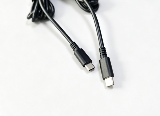 UL2464 20AWG USB Type-C To DC 5.5*2.1mm 3-Core Open Wire Power Cable