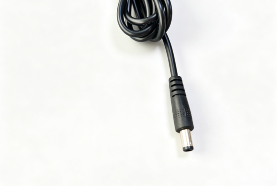 DC 5.5x2.1 Male Power Cord, 2 Core Red Black Open Wire Extension Cable For CCTV Adapter