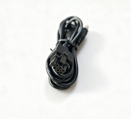 8‑Pin Buckle Female Terminal (2 Power Cores) To DC Male Wiring Harness, Adapter Power Cord For Small Appliance Modules