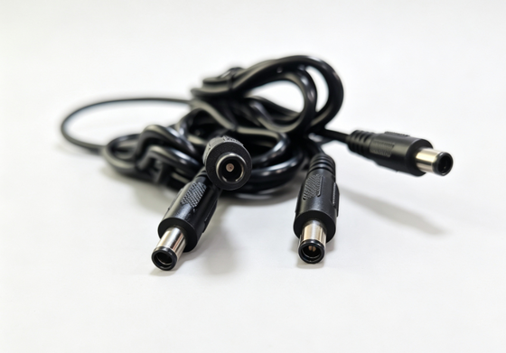 UL2464 16AWG 7.4×0.6 DC Power Supply Wire, Red&Black Tinned Open Wire End