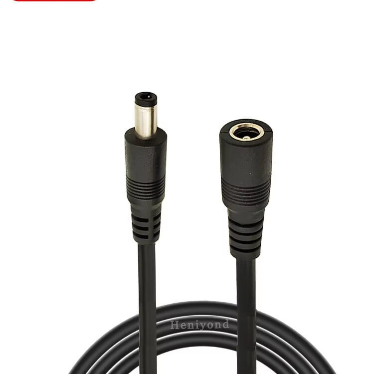 Dc Plug 5.5 2.1 Male To 2.1x5.5mm Dc Connector Female Jack Socket Power Extension Charger Cable Wire