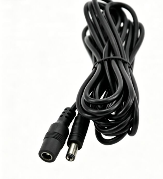 China DC Power Cable 5525 5521 2-Core With Copper Conductor And PVC Insulation Material