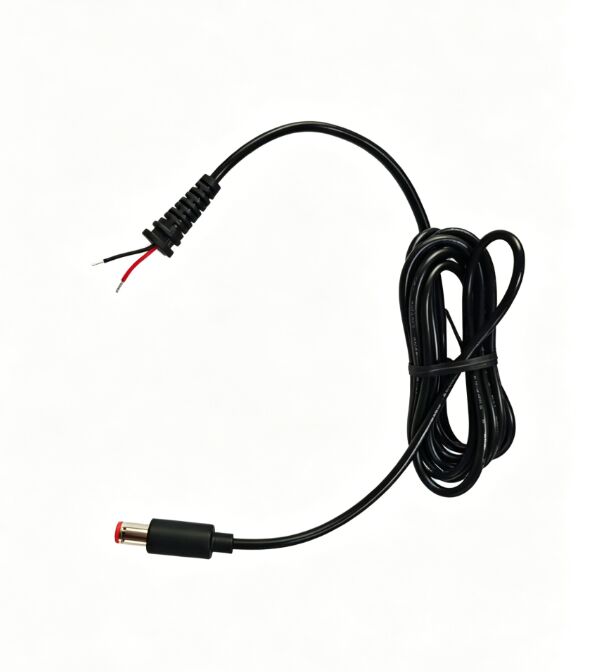 Heavy-Duty Copper DC 5.5×2.1mm Male To Bare Wire Power Extension Cable For CCTV/LED Devices